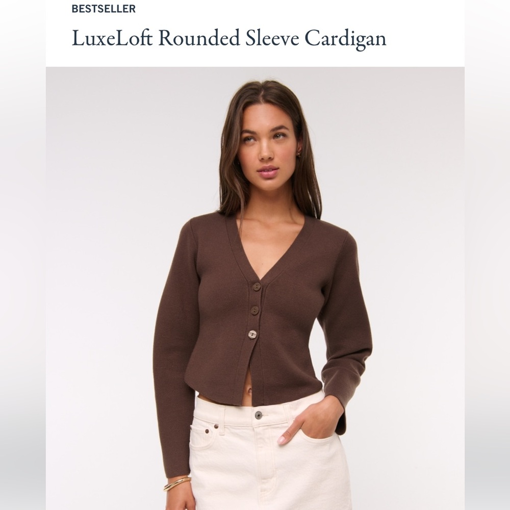 Abercrombie rounded sleeve cardigan